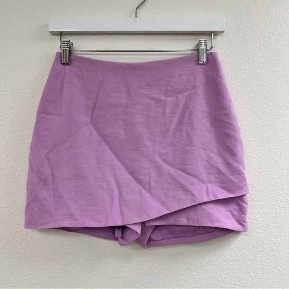 NWT Lilac The Sei Mini Skort Shorts Skirt Sz 0 - Picture 1 of 6